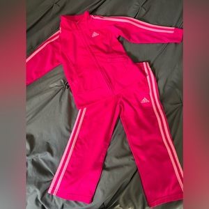 4T NEVER WORN Adidas Toddler Girls Tracksuit